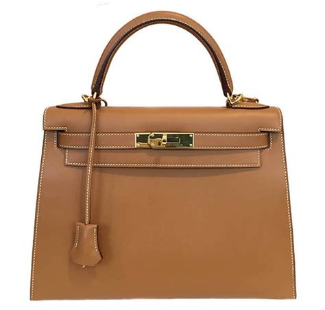 Hermes kelly sellier gold